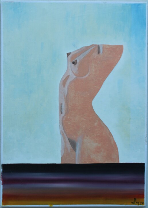 Akt und Torso 绘画, 27.6x2 in