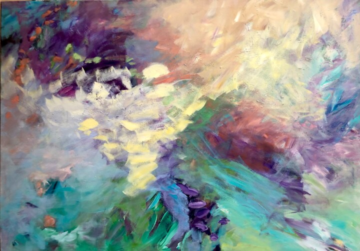Farblichter der Freude 绘画, 39.4x55.1 in