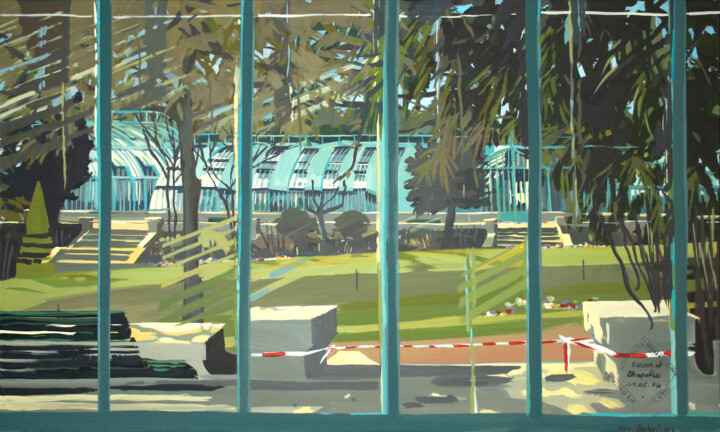 Serres d’Auteuil – N°4 绘画, 35.4x59.1 in