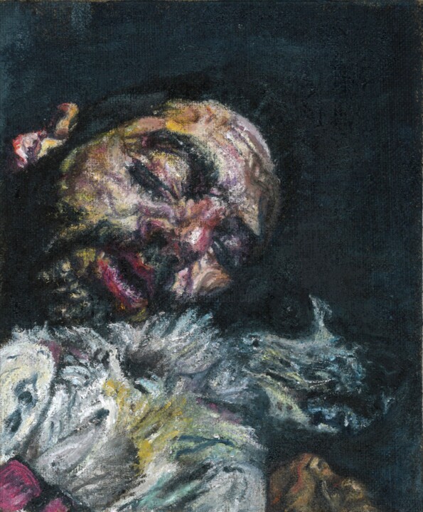Furkan and Violetta 绘画, 11.8x9.8 in