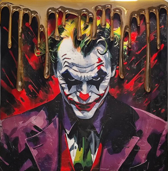 The Force Smile Schilderij, 32,7x32,7 in