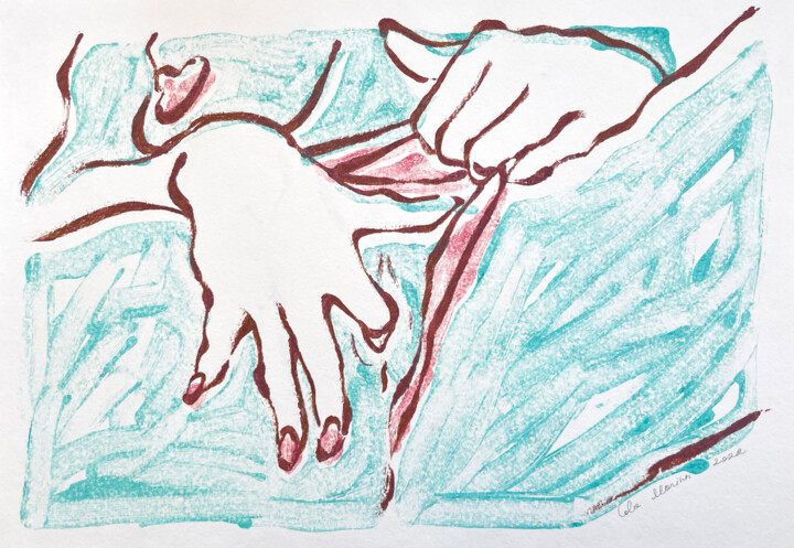 印花与版画,  10.6x16.5 in 