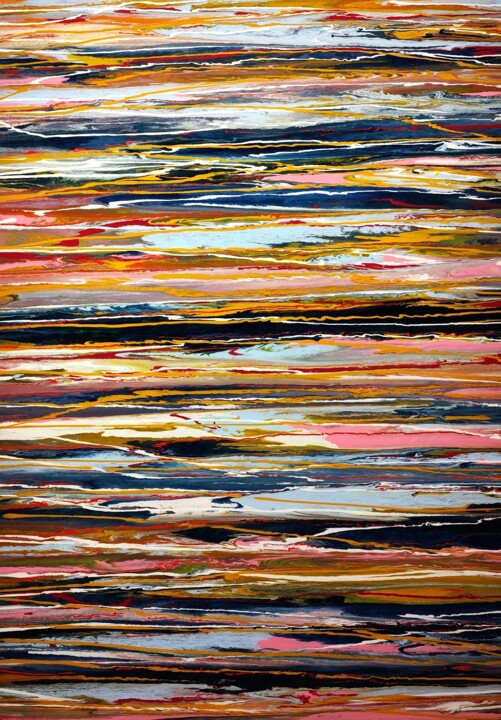 Harmonies and contrasts 绘画, 39.4x27.6 in