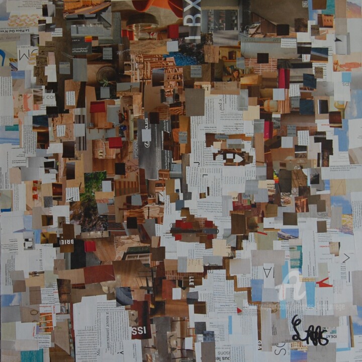 拼贴,  27.6x27.6 in 