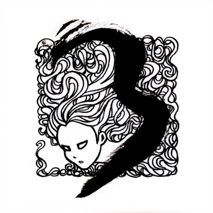 图画,  2.2x2.2 in 