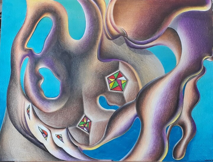 Motivo Oceánico 图画, 19.7x25.6 in