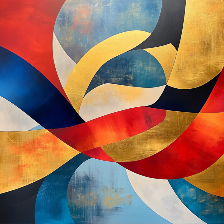 Dynamic abstract painting 3 数字艺术