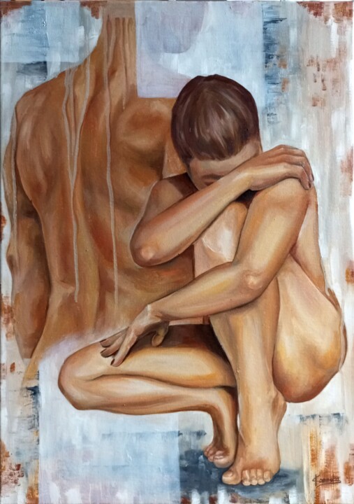 绘画,  27.6x19.7 in 