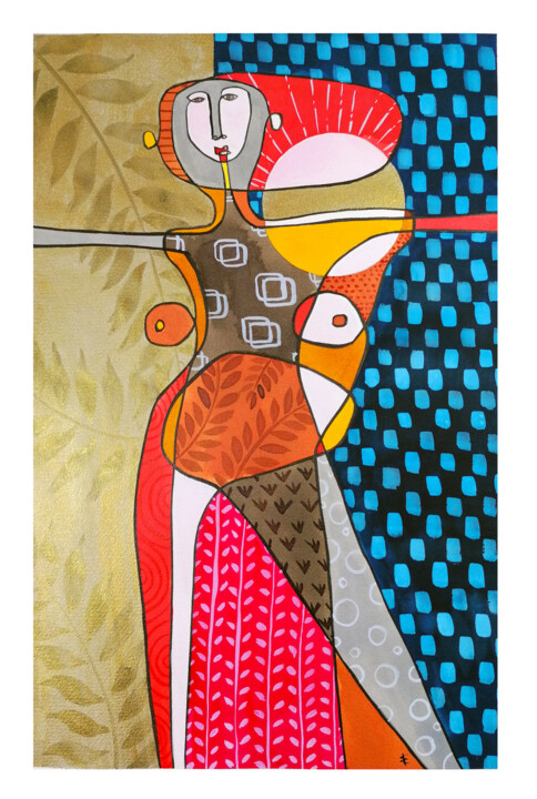 绘画,  17.7x11.8 in 