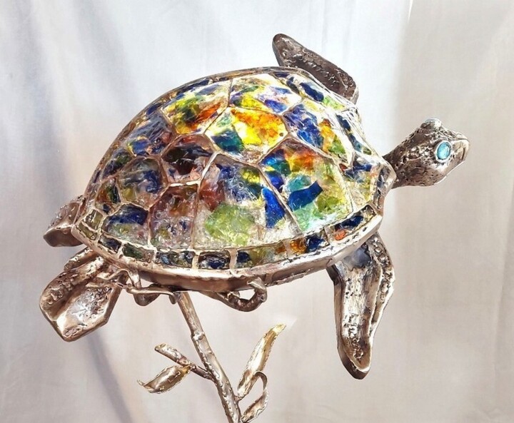 La Tortue de RAPA 1 조형물, 27.6x19.7 in