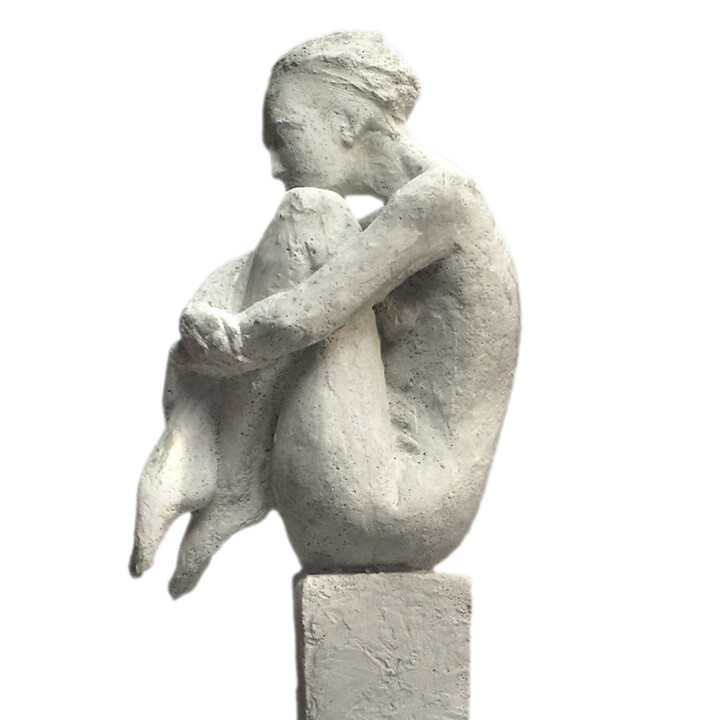 雕塑,  14.6x3.5 in 