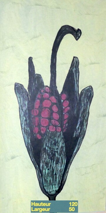 graine G 绘画, 48x19.7 in