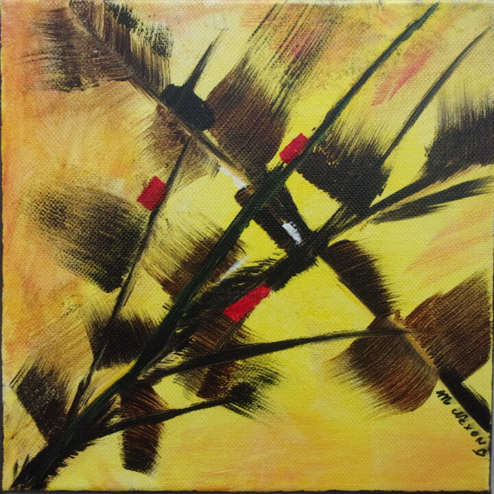 Petit tableau abstrait 02 绘画, 7.9x7.9 in