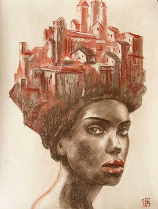Dreaming 绘画, 19.7x15 in