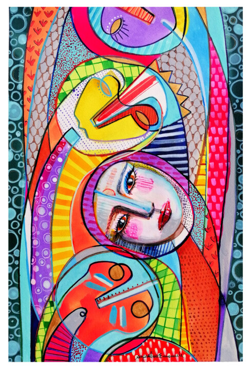 macar 06.10.2024 绘画, 17.7x11.8 in