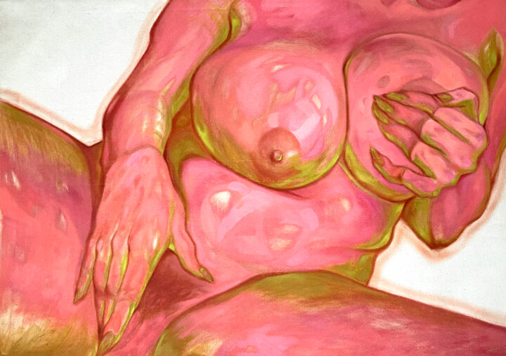 绘画,  37.4x51.2 in 