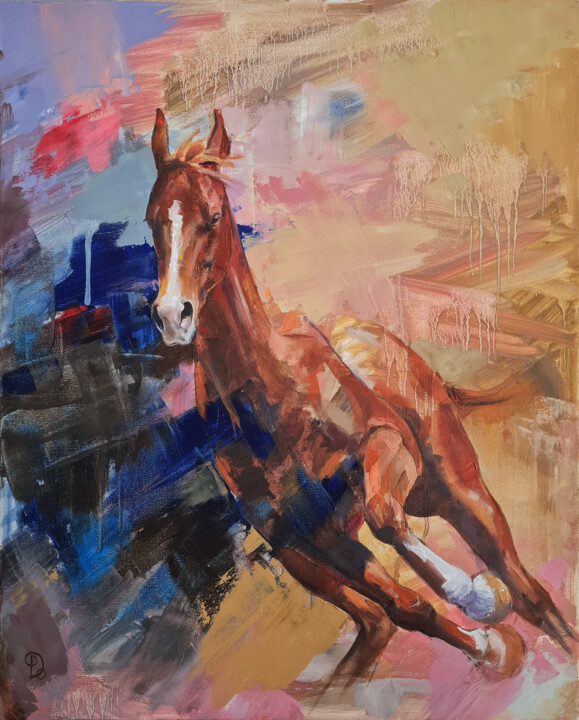 绘画,  21.7x16.9 in 