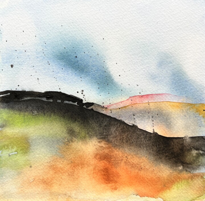 La recherche 绘画, 5.9x5.9 in