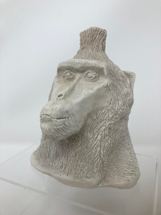 雕塑,  5.9x4.7 in 