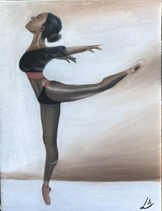 Балерина 绘画, 15.8x11.8 in