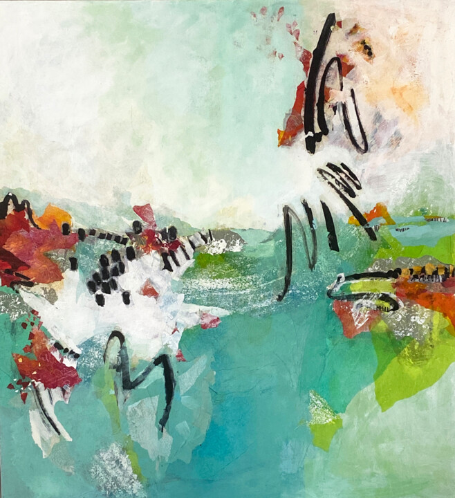 Painting,  47.2x43.3 in 