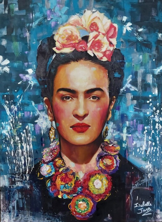FRIDA forever 绘画, 55.1x39.4 in