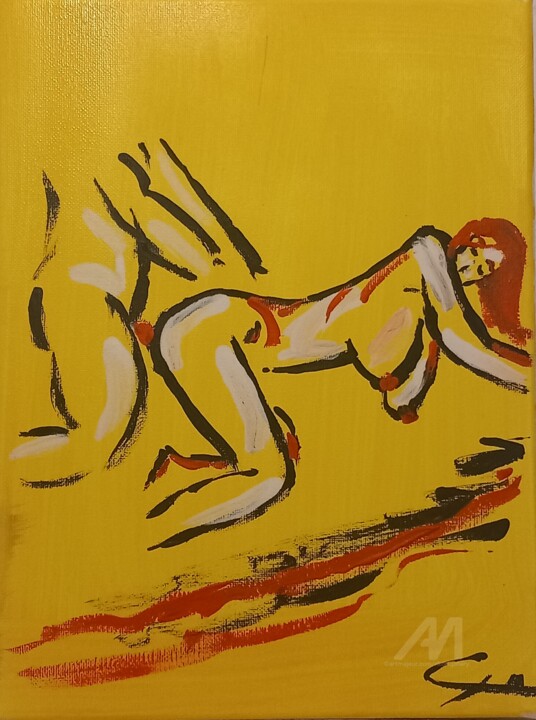绘画,  11.8x9.5 in 