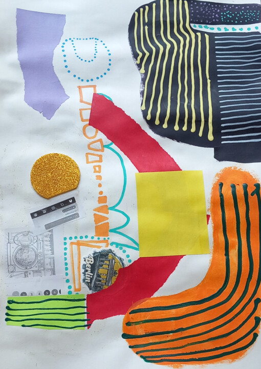 Leuven Collages, 15.8x11.4 in
