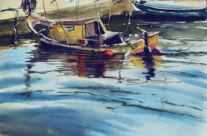 Painting,  7.5x10.8 in 