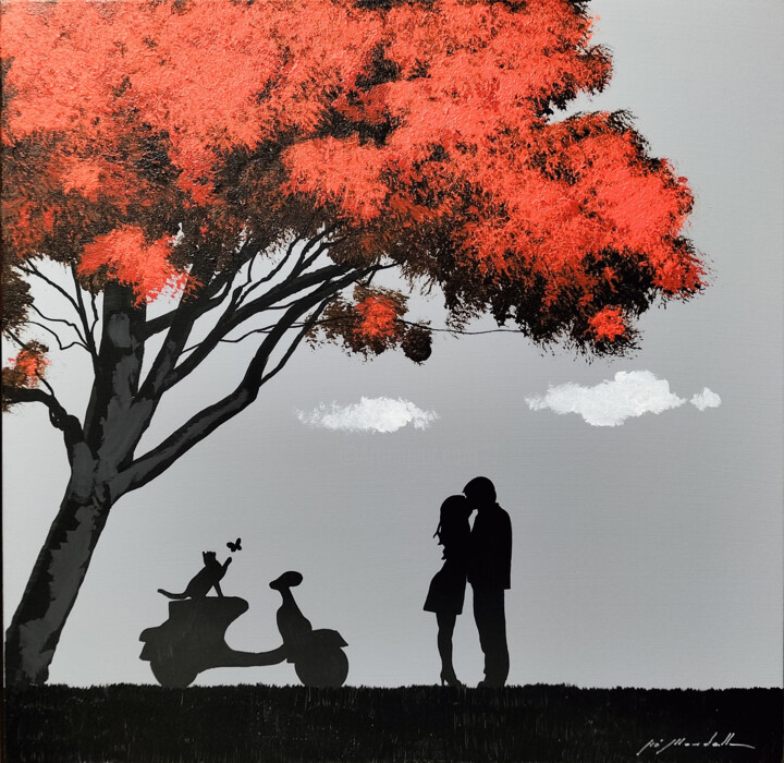 Il Primo Amore 絵画, 19.7x19.7 in