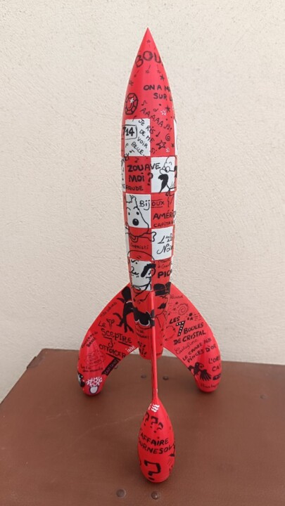 Objectif Tintin Schilderij, 16,7x7,5 in