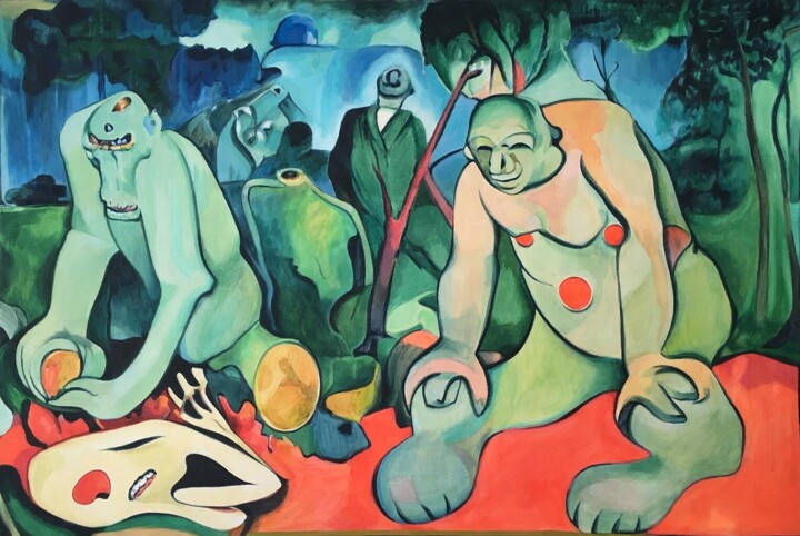 绘画,  30.9x46.5 in 
