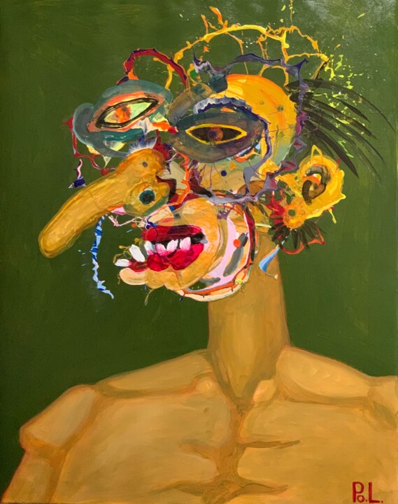 绘画,  44.2x35.4 in 