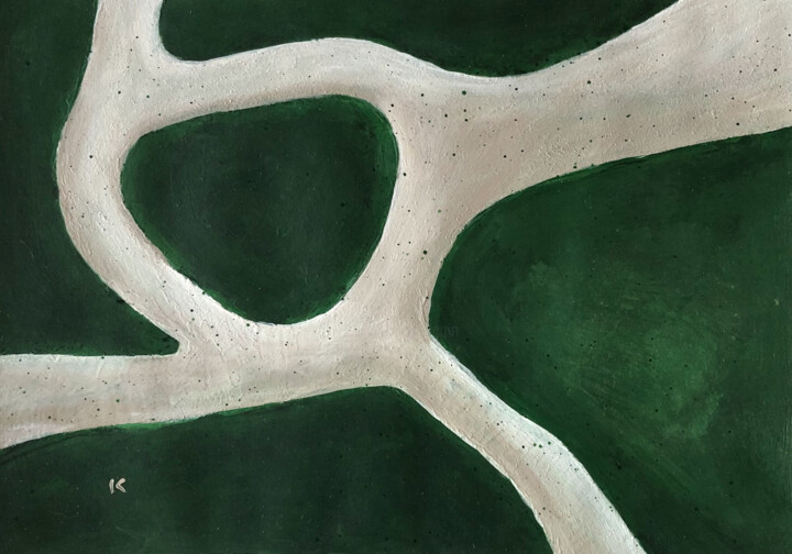 Survol du parc Tablo, 11,2x15,9 in