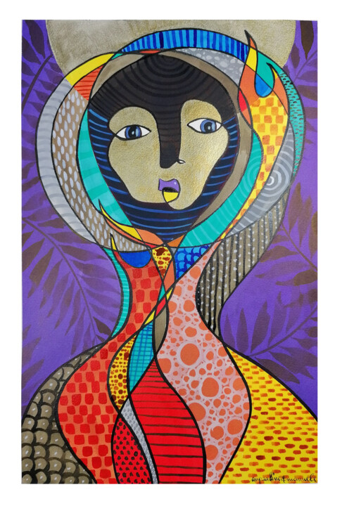 LE SPILLE 2022 绘画, 17.7x11.8 in
