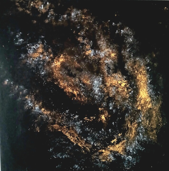 Peinture intitulée "Andromède" par Renaud Angerville-Langlois, Œuvre d'art originale, Acrylique Monté sur Châssis en bois