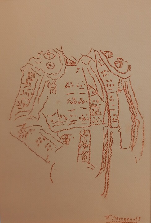 CHAQUETILLA TORERO 图画, 12.6x9.8 in
