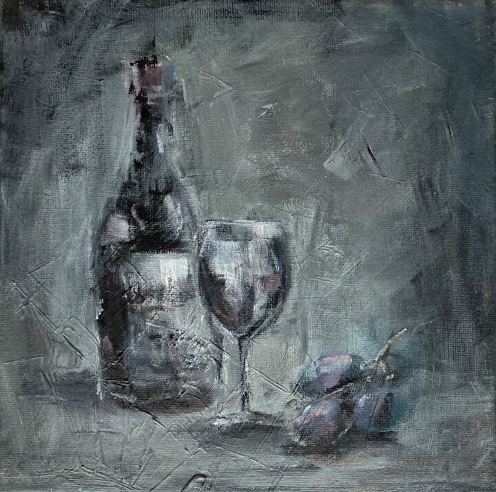 Solitude 绘画, 7.9x7.9 in