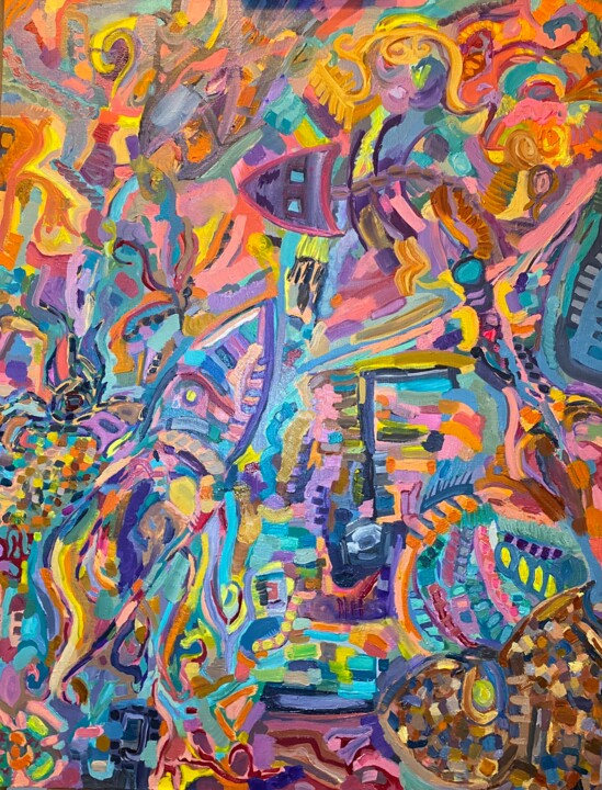 绘画,  35.4x27.6 in 