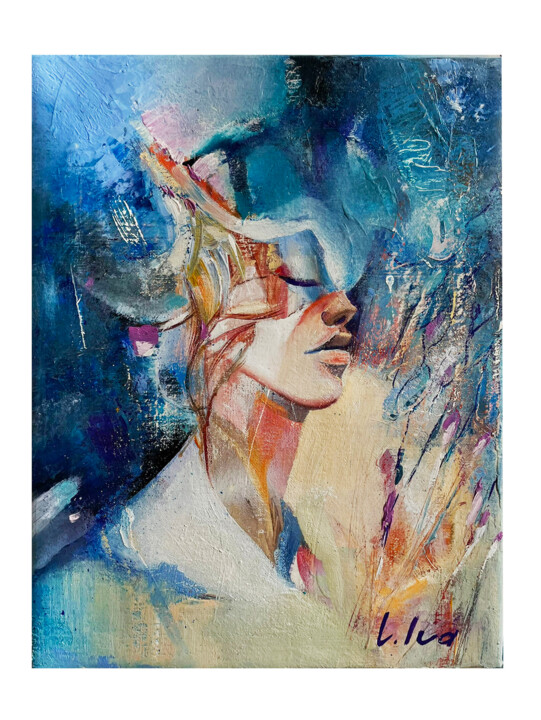 Ethereal Emergence 绘画, 15.8x11.8 in