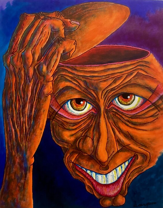 LE NÉANT 绘画, 23.2x18.3 in