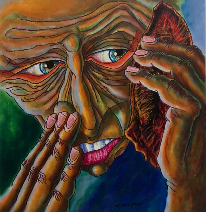 绘画,  18.3x17.7 in 