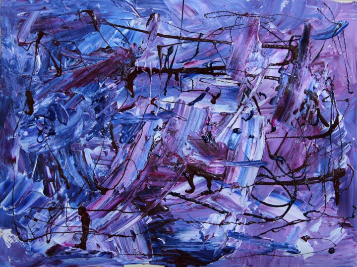 Ohne Titel # 111 绘画, 11.8x15.8 in