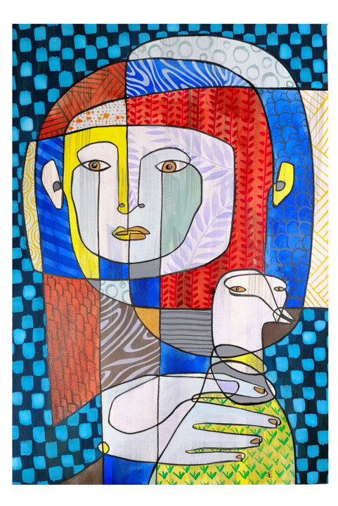 绘画,  17.7x11.8 in 
