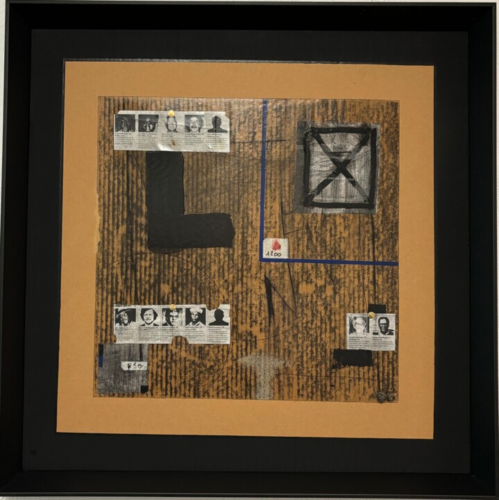 "No Comment" 绘画, 24.4x24.4 in
