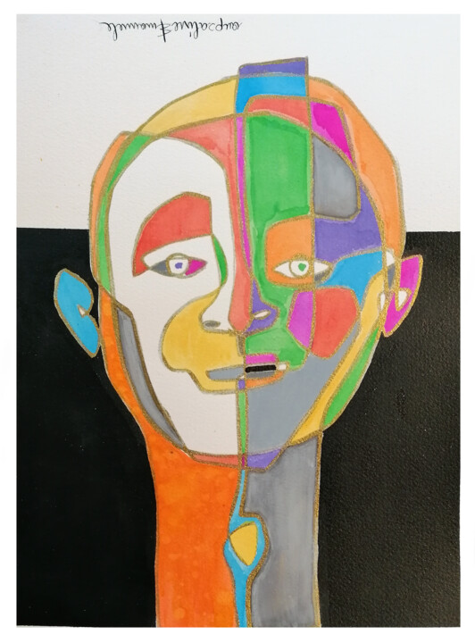 MR.COLOR 2022 绘画, 11.8x8.7 in