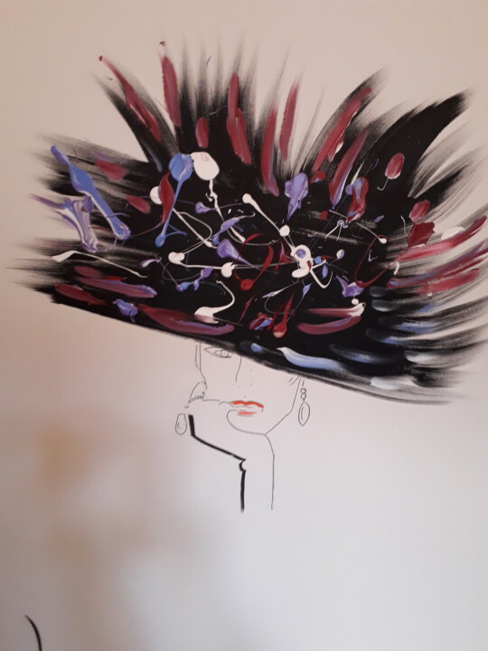绘画,  51.2x38.2 in 