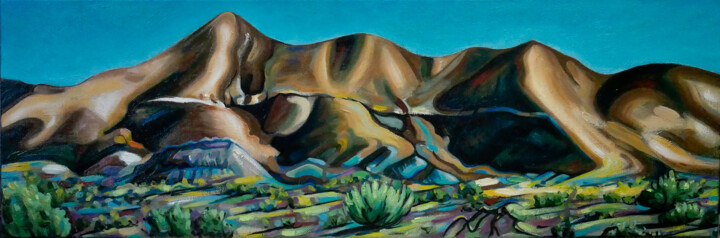 Désert de Tabernas Tablo, 7,9x23,6 in