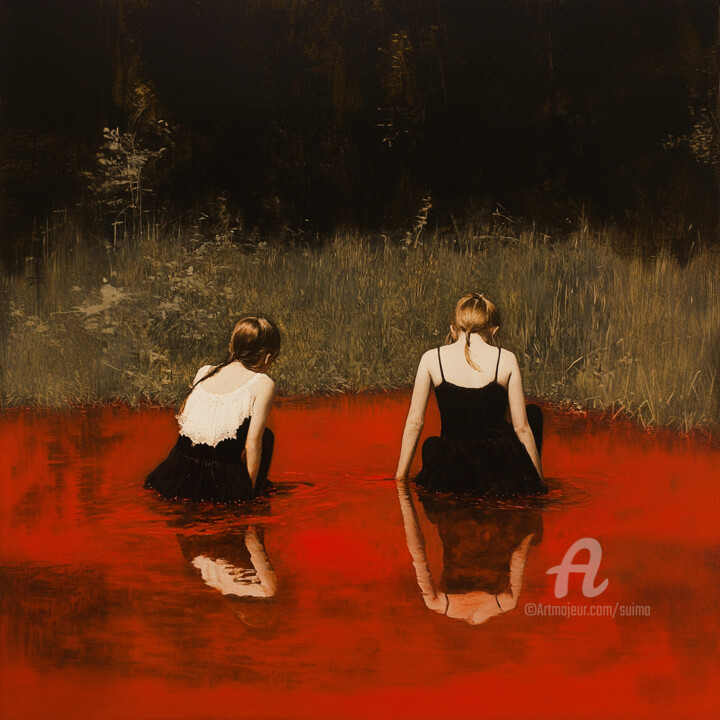Rite of Passage 数字艺术, 16x16 in