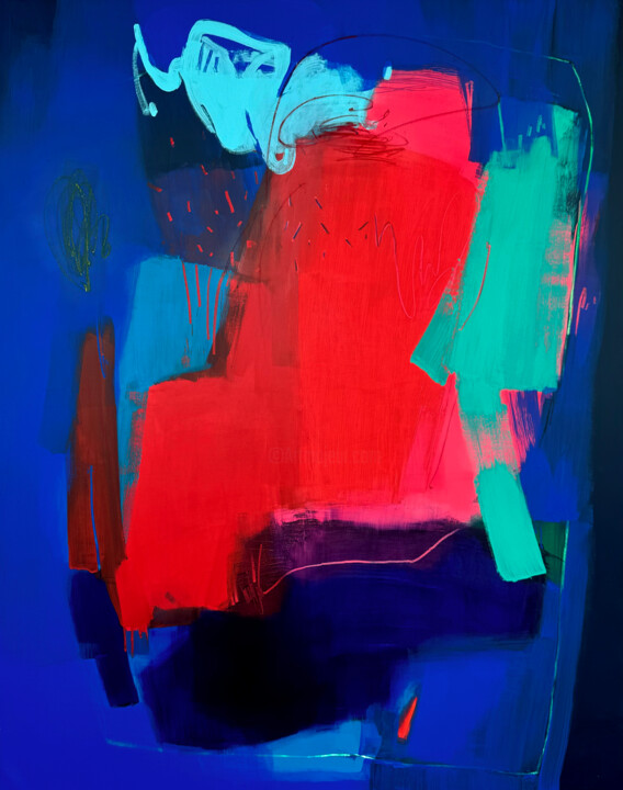 IN RAINBOWS 绘画, 74.8x59.1 in